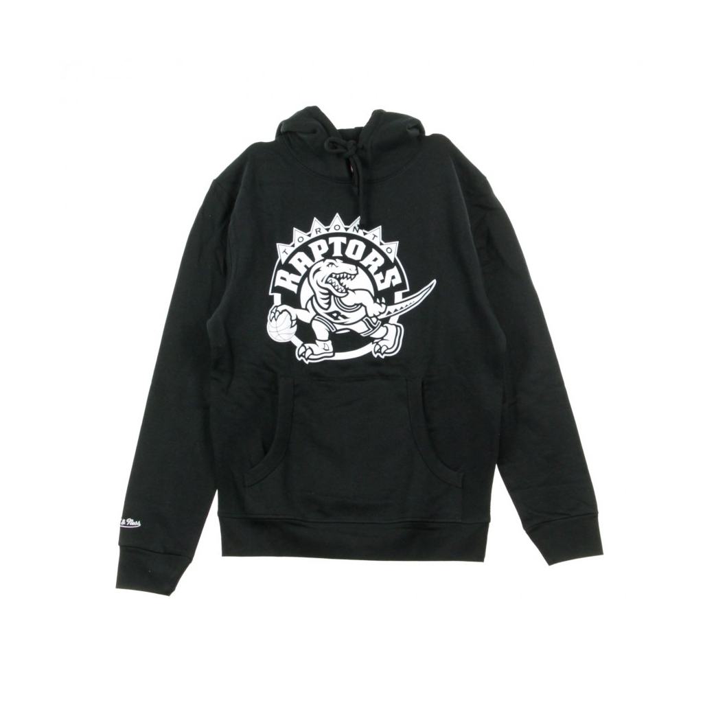 FELPA CAPPUCCIO BLACK  WHITE HOODY TORRAP BLACK/WHITE