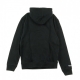 FELPA CAPPUCCIO BLACK  WHITE HOODY TORRAP BLACK/WHITE