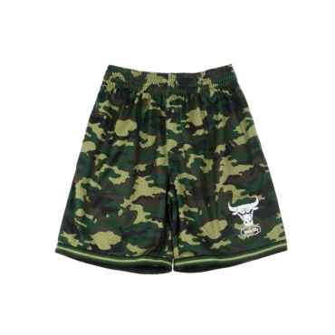 PANTALONCINO TIPO BASKET NBA CAMO MESH SHORT CHIBUL WOODLAND CAMO