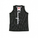 CANOTTA TIPO BASKET TANK TOP BLACK