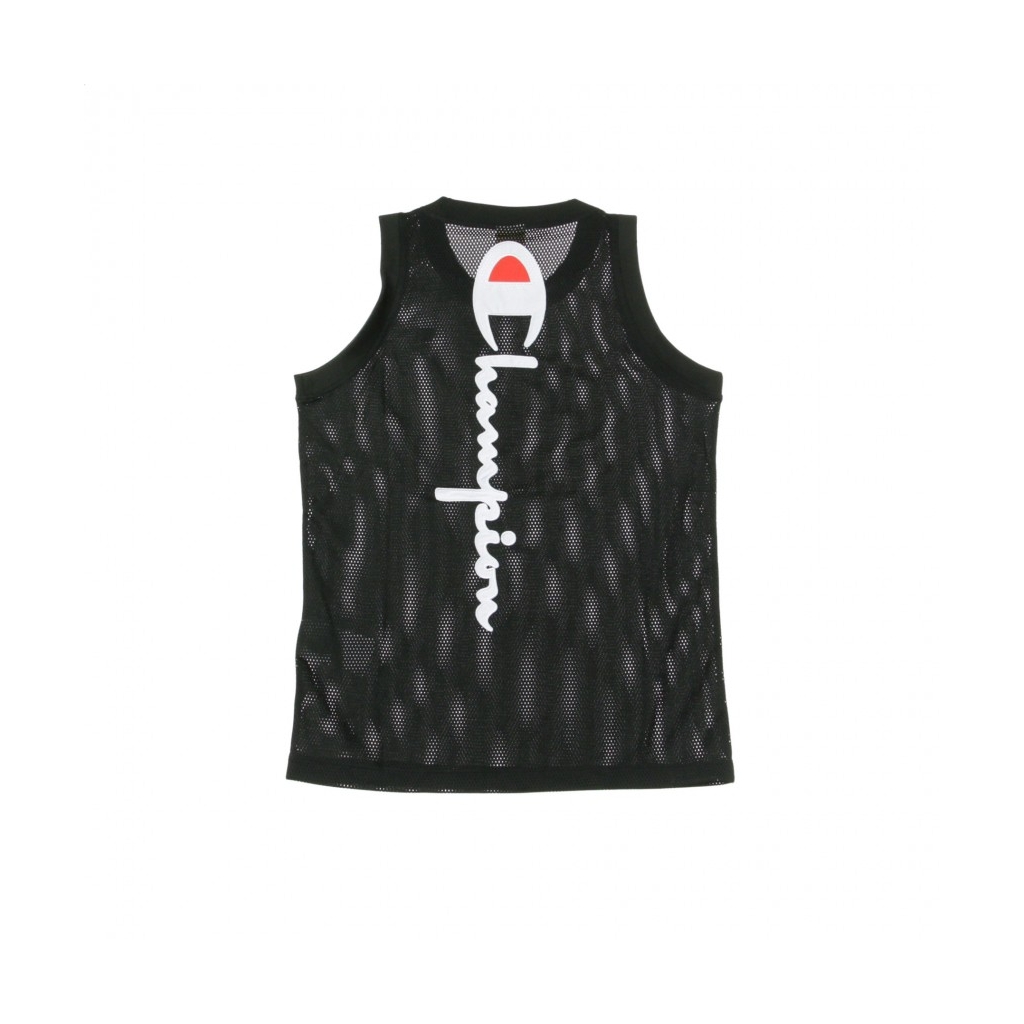 CANOTTA TIPO BASKET TANK TOP BLACK