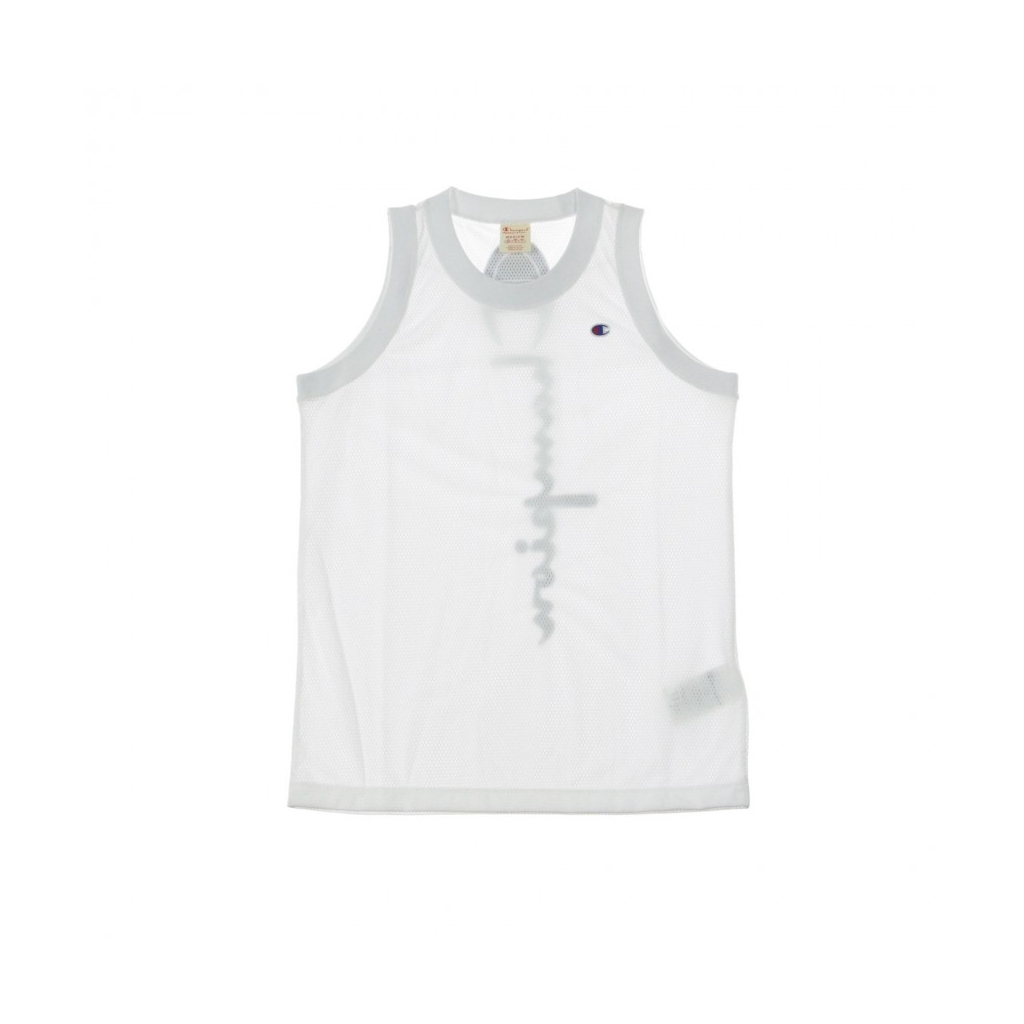 CANOTTA TIPO BASKET TANK TOP WHITE