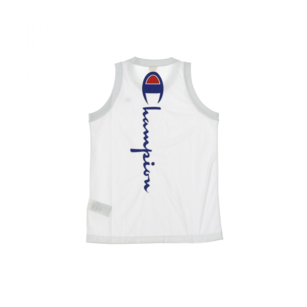 CANOTTA TIPO BASKET TANK TOP WHITE