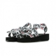 CIABATTE TOMAIA LOGO SANDAL WMN BLACK