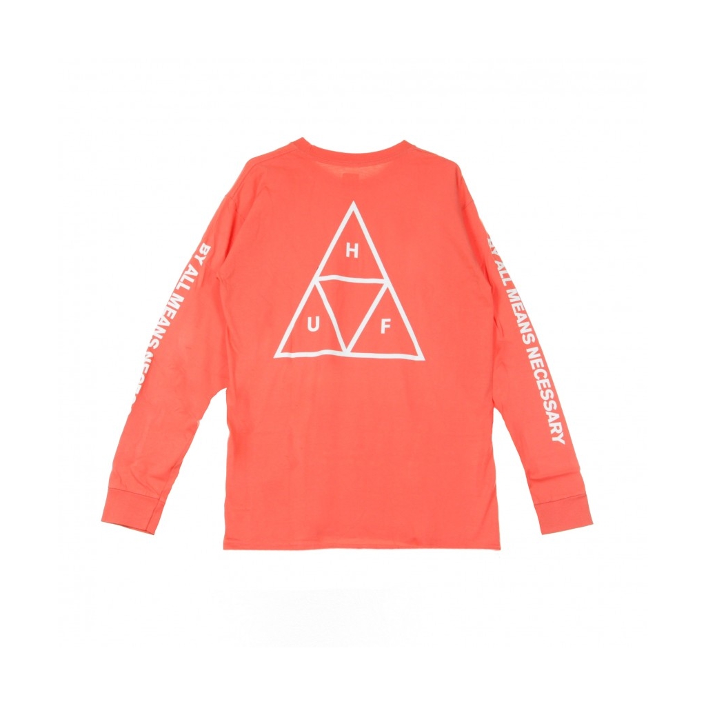 MAGLIETTA MANICA LUNGA ESSENTIALS TT L/S CORAL CAYENNE