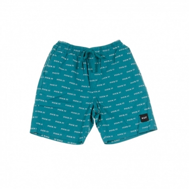 PANTALONE CORTO FUCK IT EASY SHORT BISCAY BAY TEAL