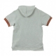 FELPA LEGGERA CAPPUCCIO MANICA CORTA NBA FRENCH TERRY HOODY PHI76E HEATHER GREY/ORIGINAL TEAM COLORS