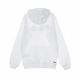 FELPA CAPPUCCIO CLASSIC PURE HOODY KANGAROO BRIGHT WHITE