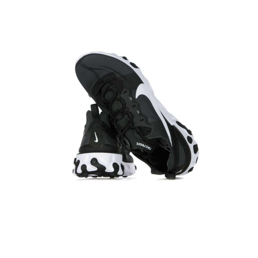 LOW SHOE REACT ELEMENT 55 BLACK / WHITE