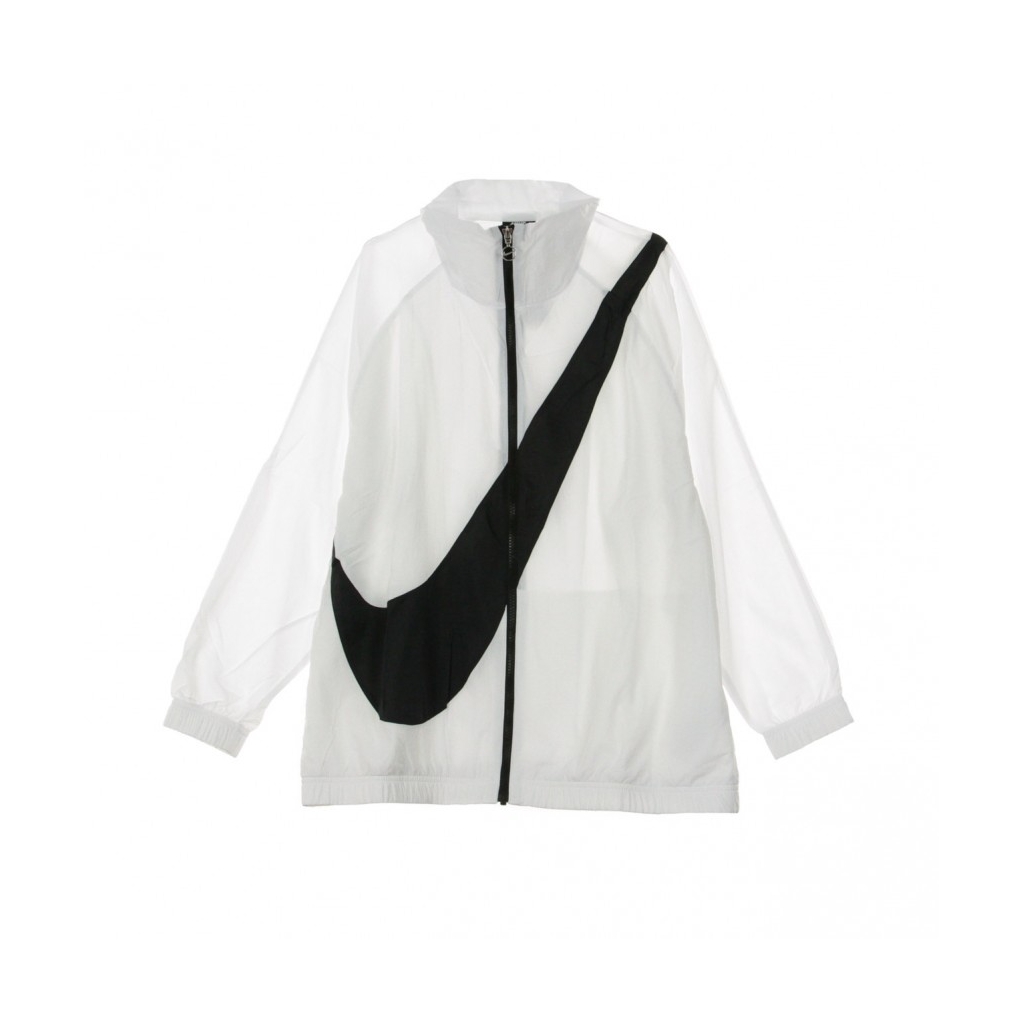 GIACCA A VENTO SWOOSH JKT WVN CB WHITE/WHITE/BLACK