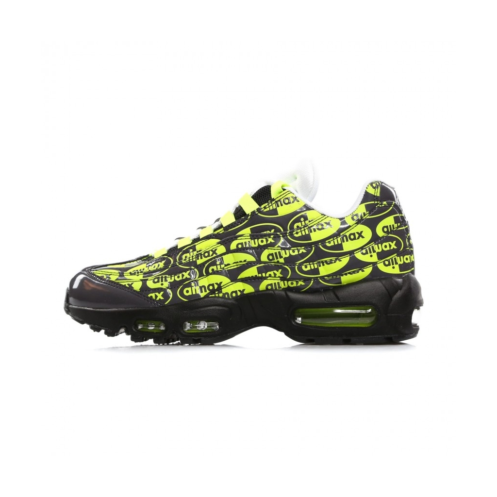 NIEDERSCHUH AIR MAX 95 PRM SCHWARZ / VOLT / ASCHE / WEISS