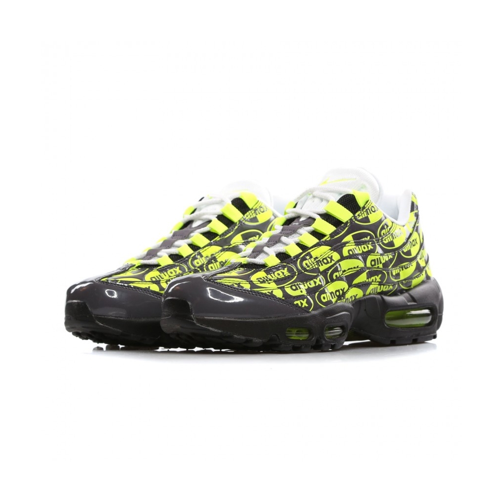 NIEDERSCHUH AIR MAX 95 PRM SCHWARZ / VOLT / ASCHE / WEISS