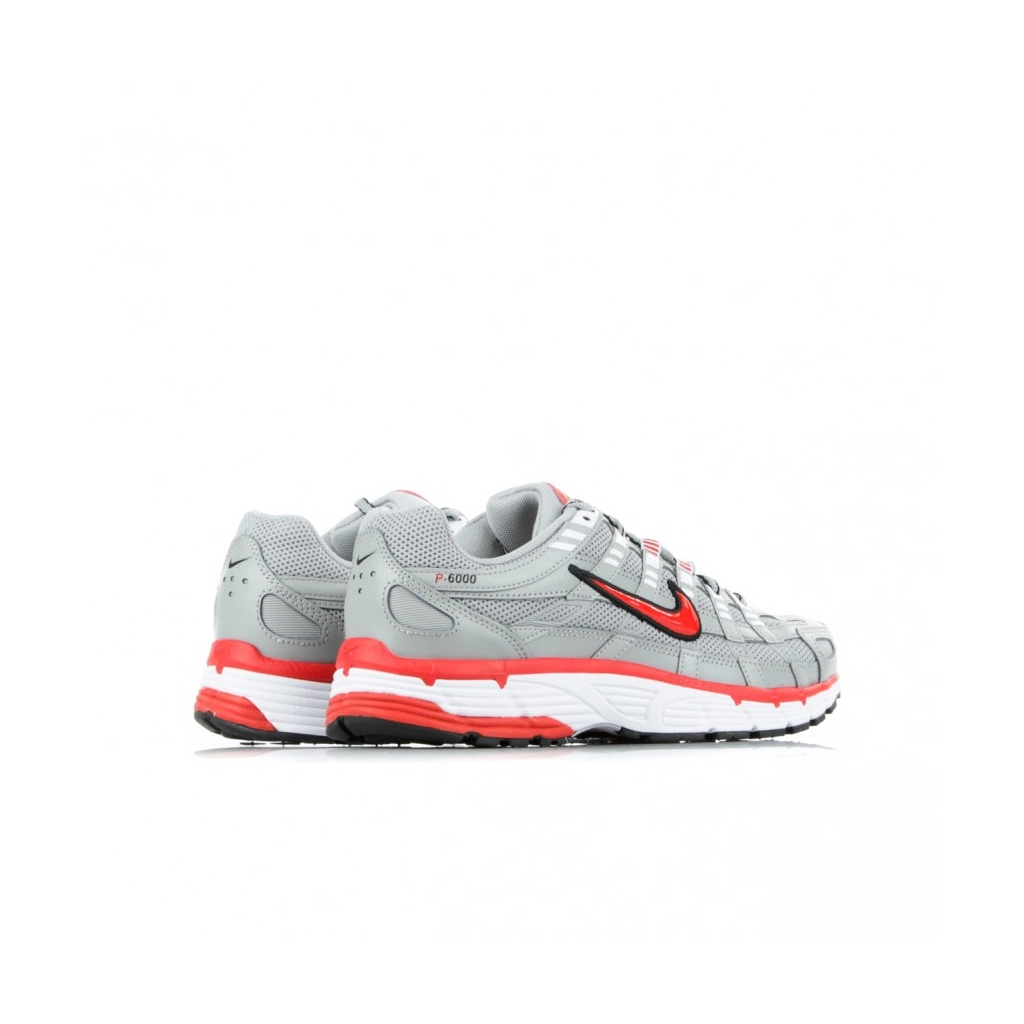 SCARPA BASSA P-6000 FLT SILVER/FLT SILVER/UNIVERSITY RED