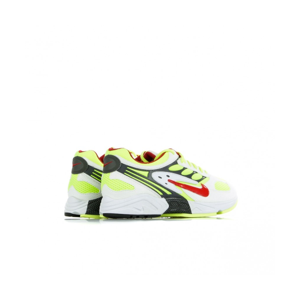 SCARPA BASSA AIR GHOST RACER WHITE/ATOM RED/NEON YELLOW/DARK GREY