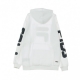 FELPA CAPPUCCIO TOTAL HOOD 20 BRIGHT WHITE