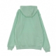 FELPA CAPPUCCIO CLASSIC PURE HOODY KANGAROO MIST GREEN