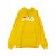 FELPA CAPPUCCIO CLASSIC PURE HOODY KANGAROO CITRUS