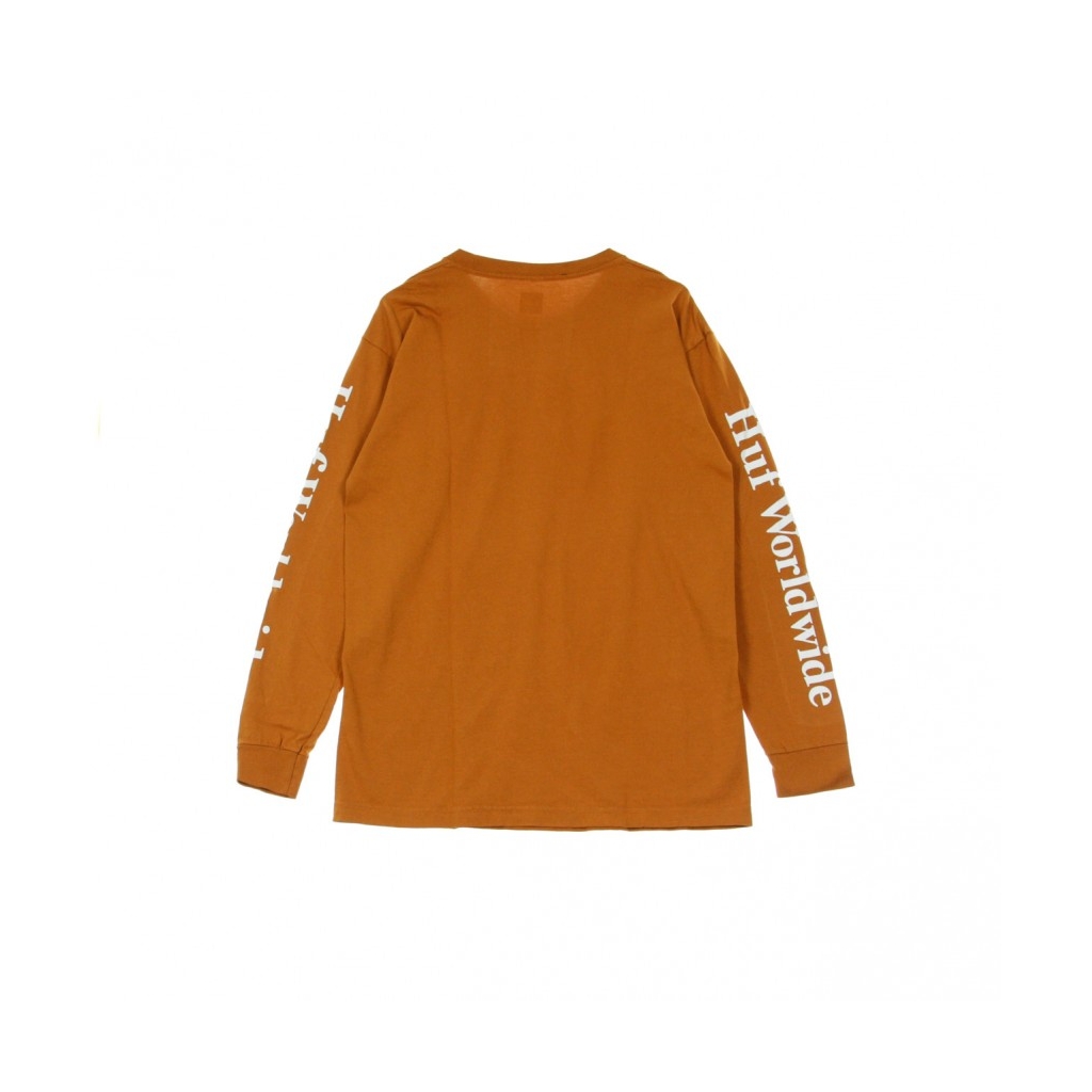 MAGLIETTA MANICA LUNGA DOMESTIC L/S TEE RUST