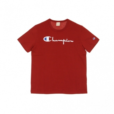 MAGLIETTA CREWNECK TEE DARK RED