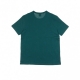 MAGLIETTA CREWNECK TEE TEAL