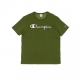 MAGLIETTA CREWNECK TEE OLIVE