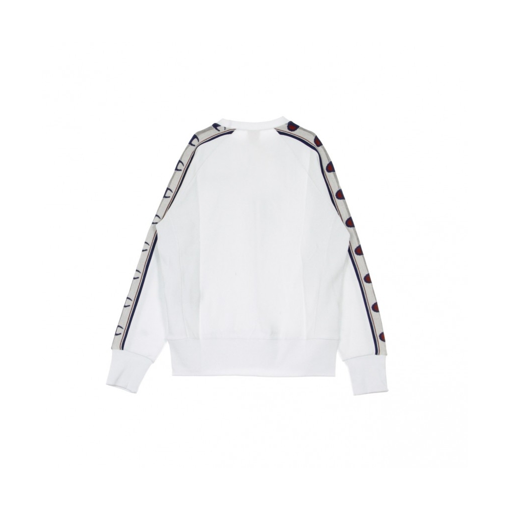 FELPA GIROCOLLO CREWNECK SWEATSHIRT WHITE