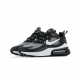 SCARPA BASSA AIR MAX 270 REACT BLACK/VAST GREY/OFF NOIR