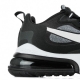 SCARPA BASSA AIR MAX 270 REACT BLACK/VAST GREY/OFF NOIR