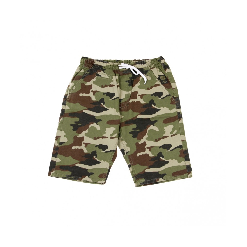 PANTALONE CORTO SHORTS CHINO CLASSICS STRAIGHT FIT WOODLAND CAMO