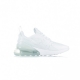 SCARPA BASSA AIR MAX 270 GS WHITE/WHITE/METALLIC SILVER