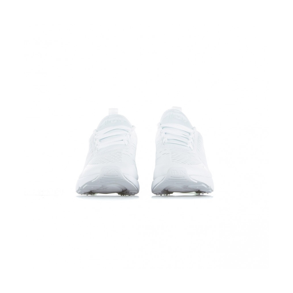 SCARPA BASSA AIR MAX 270 GS WHITE/WHITE/METALLIC SILVER