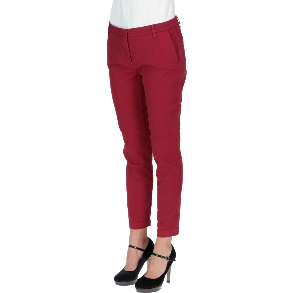 PANT ISABEL FRANCE CHINO W REIGN BORDEAUX