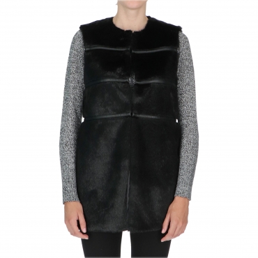 GILET LORA PELO Black