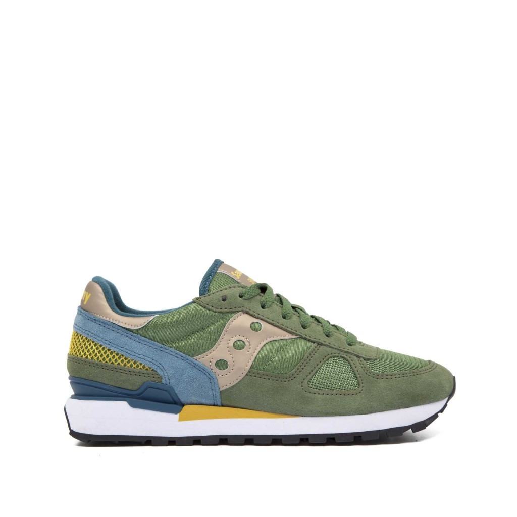 saucony shadow uomo verde