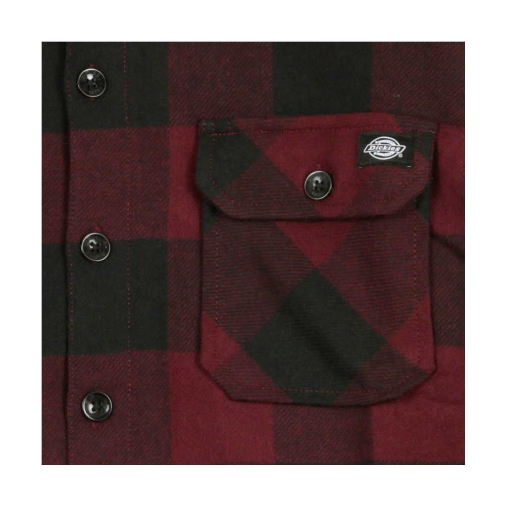 CAMICIA MANICA LUNGA SACRAMENTO MAROON