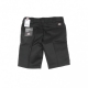 PANTALONE CORTO SLIM WORK SHORT BLACK