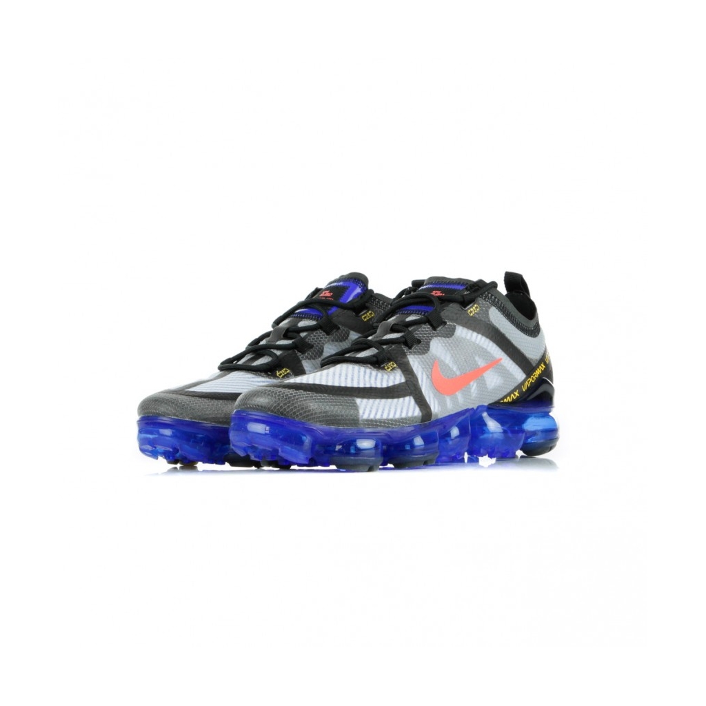 SCARPA BASSA AIR VAPORMAX 2019 BLACK BRIGHT CRIMSON HYPER BLUE Bowdoo