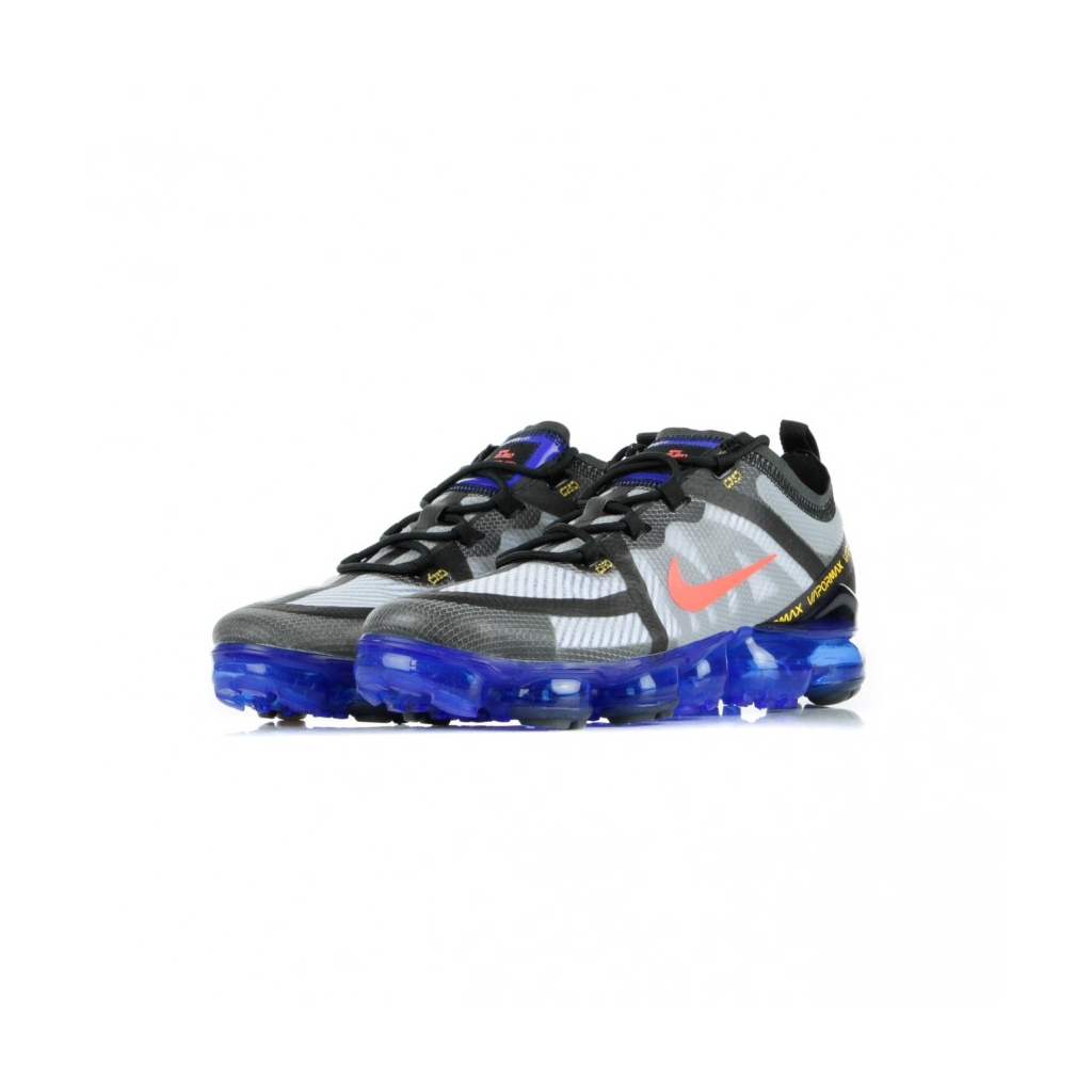 SCARPA BASSA AIR VAPORMAX 2019 BLACK/BRIGHT CRIMSON/HYPER BLUE