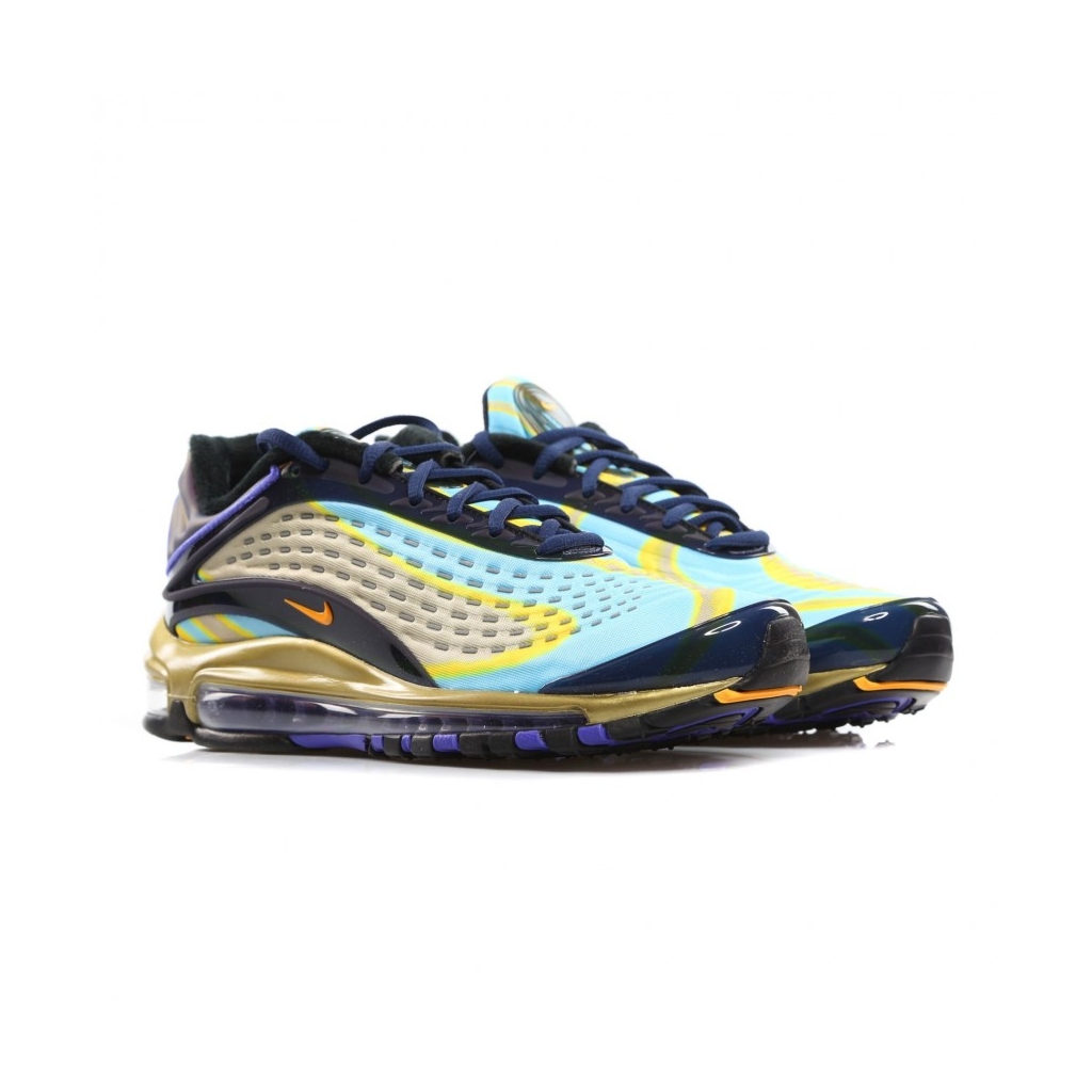 SCARPA BASSA AIR MAX DELUXE MIDNIGHT NAVY/LASER ORANGE