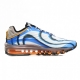 SCARPA BASSA AIR MAX DELUXE PHOTOBLUE/WOLFGREY/ORANGE PEEL/BLACK