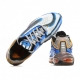 SCARPA BASSA AIR MAX DELUXE PHOTOBLUE/WOLFGREY/ORANGE PEEL/BLACK