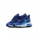 SCARPA BASSA AIR MAX 270 REACT BLUE VOID/PHOTO BLUE/GAME ROYAL