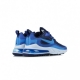 SCARPA BASSA AIR MAX 270 REACT BLUE VOID/PHOTO BLUE/GAME ROYAL