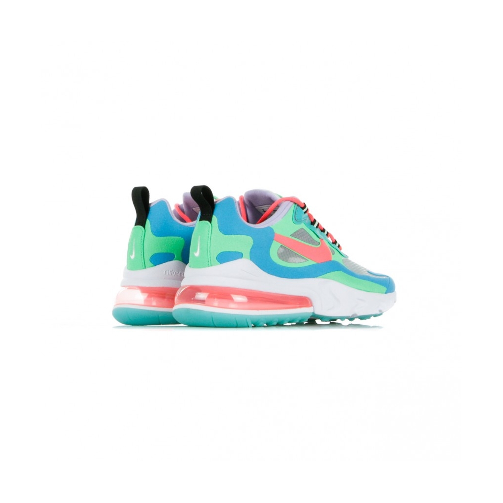 SCARPA BASSA W AIR MAX 270 REACT PSYCHEDELIC MOVEMENT ELECTRO GREEN/FLASH CRIMSON/BLUE LAGOON