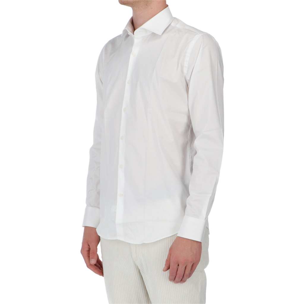 CAMICIA COLIN SLIM NO WASH BARBATI BIANCO