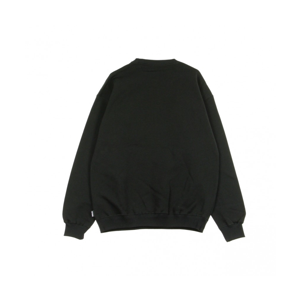 FELPA GIROCOLLO CUCADOR PATCH CREW BLACK