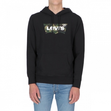 LEVI'S Felpa Levis Uomo Cappuccio Logo 0037 MID FREY Felpe |Bow LEVI'S Felpa Levis Uomo Cappuccio Logo 0037 MID FREY Felpe |Bow