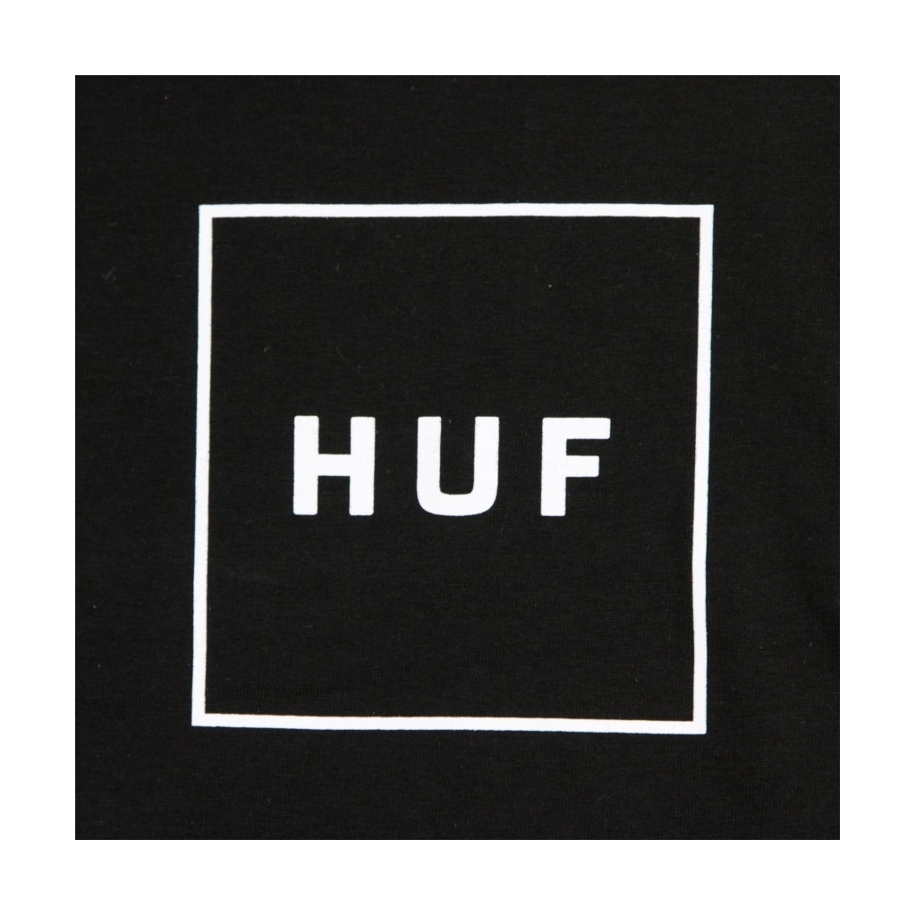 ESSENTIALS BOX LOGO SCHWARZES T-SHIRT