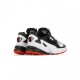 SCARPA BASSA FALCON ZIP W CORE BLACK/CLOUD WHITE/RED