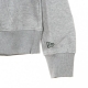 FELPA CAPPUCCIO TEAM LOGO PO HOOD GREPAC HEATHER GREY/ORIGINAL TEAM COLORS